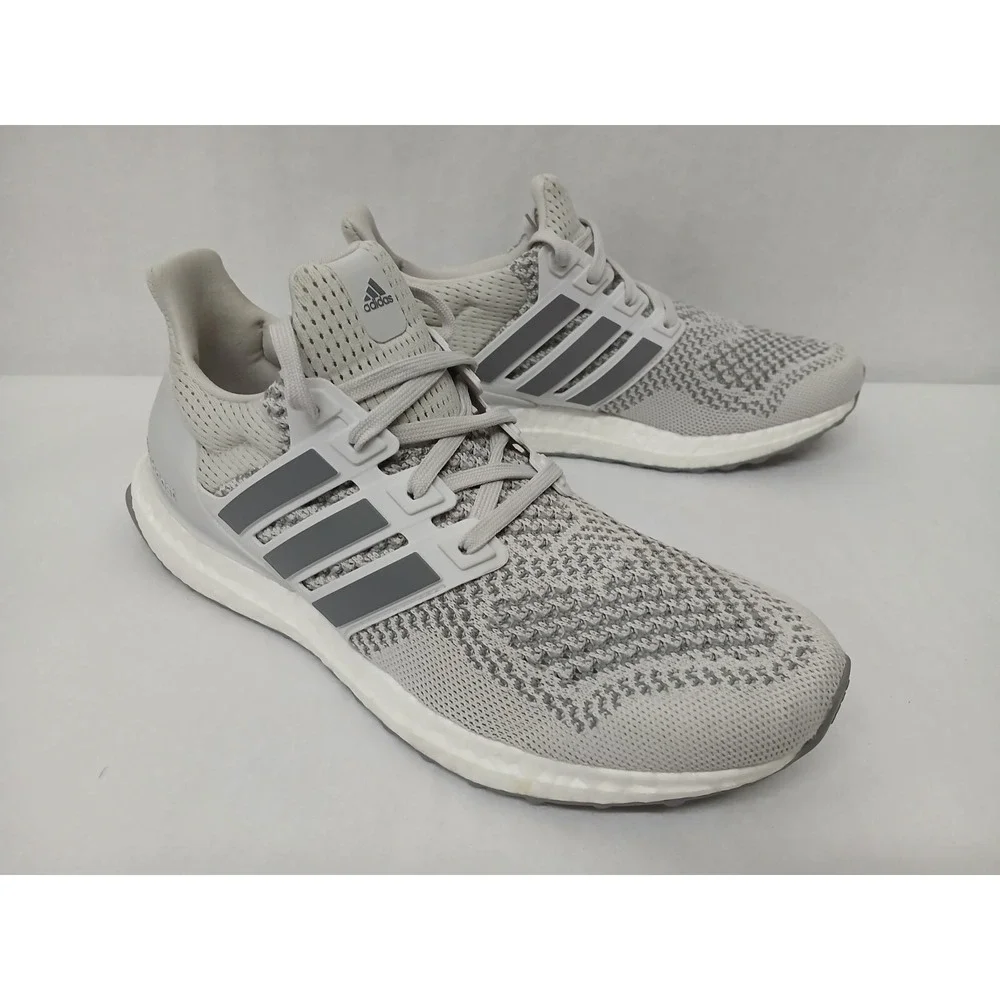 Adidas Women's Ultraboost 1.0 Running Shoes HQ4205 Double Gray‎ White Sz 8